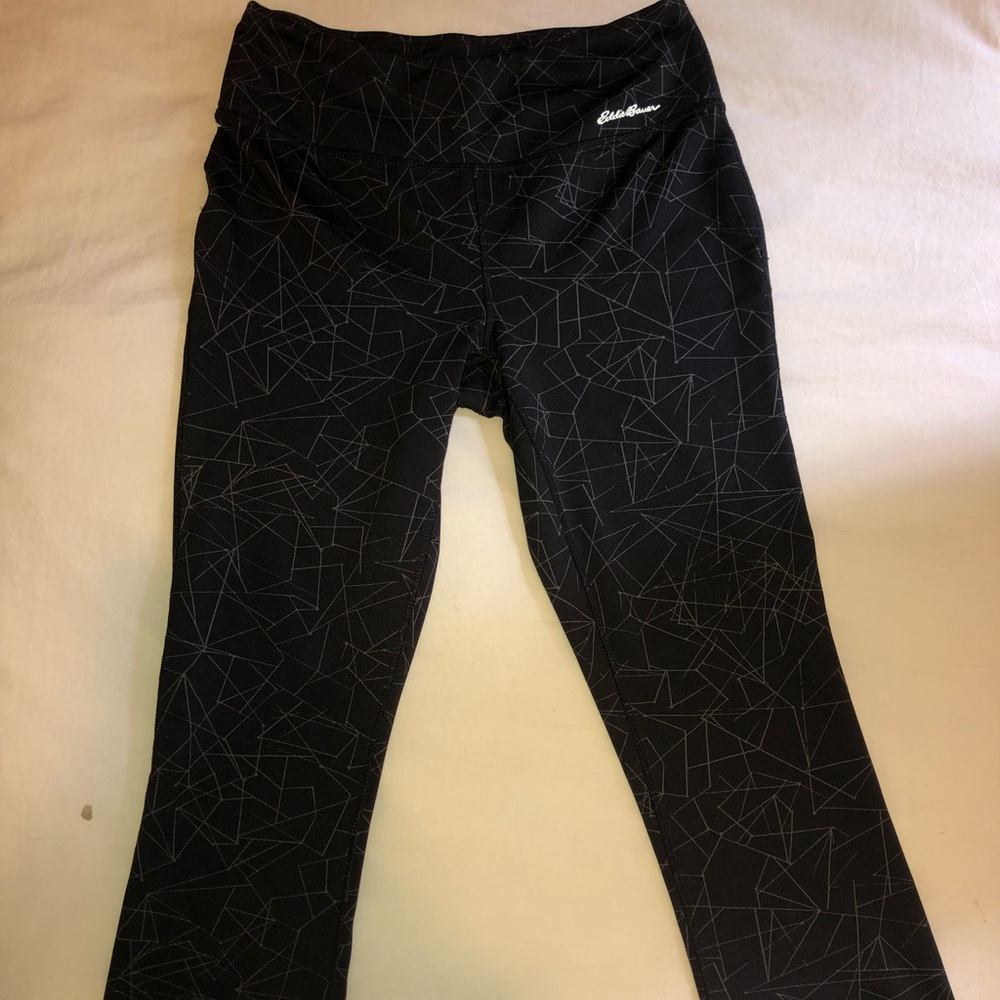 Eddie Bauer cropped athletic leggings